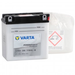VARTA Powersports Freshpack 12N9-3B/YB9L-B 85А Обратная полярность 9 Ач (136x76x140)