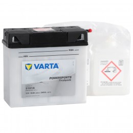 VARTA Powersports Freshpack 51814 100А обратная полярность 18 Ач (186x82x171)