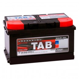 Автомобильный аккумулятор TAB MAGIC 85R (низкий) 800А обратная полярность 85 Ач (315x175x175) 58514 - фото 1