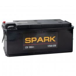 SPARK TT 190 euro 1250A 1250А Обратная полярность 190 Ач (514x218x210)
