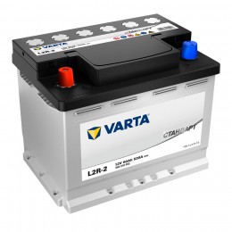 Автомобильный аккумулятор VARTA СТАНДАРТ L2R-2 (60L)  520А прямая полярность 60 Ач (242x175x190) 560310052 - фото 1