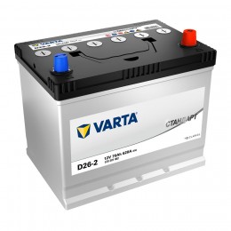 Автомобильный аккумулятор VARTA СТАНДАРТ D26-2 (70R) 620А обратная полярность 70 Ач (261x175x220) 570301062 - фото 1
