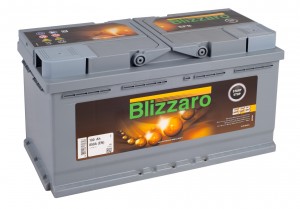 Автомобильный аккумулятор BLIZZARO EFB 100R 850А Обратная полярность 100 Ач (353x175x190) L5 100 092 013 - фото 1