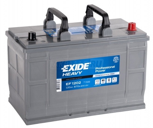 EXIDE Power Pro EF1202 120R 870A 344x172x230