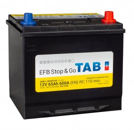 

EFB 65R 600А Обратная полярность 65 Ач (230x169x225)