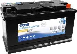 

MARINE EQUIPMENT GEL 80R ES900 540А Обратная полярность 80 Ач (353x175x190)