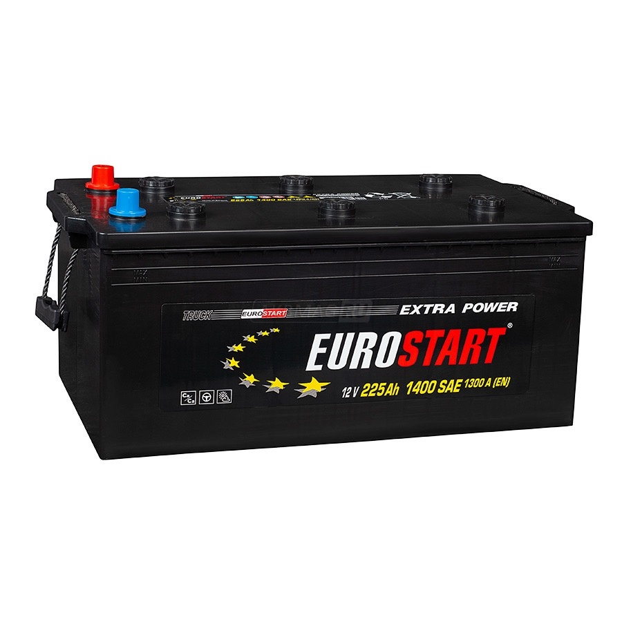 Power extra аккумулятор. Аккумулятор EUROSTART лого. Аккумулятор Power 225 Ач о.п.