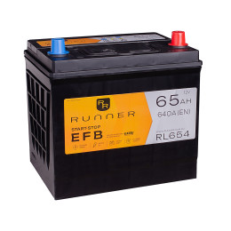 

EFB 65R RL654680А Обратная полярность 65 Ач (232x173x225)