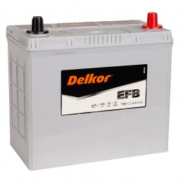 Автомобильный аккумулятор EFB N55 500А Обратная полярность 55 Ач (236x126x227)