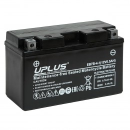 UPLUS AGM EB7B-4-1 120А Прямая полярность 7 Ач (150x64x93) аккумуляторная батарея uplus high performance 6 ач прямая полярность
