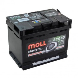 MOLL EFB Start-Stop 60R  640А Обратная полярность 60 Ач (246x175x190)