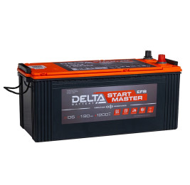 

DELTA EFB TRUCK 190 euro1200А Обратная полярность 190 Ач (510x222x233)