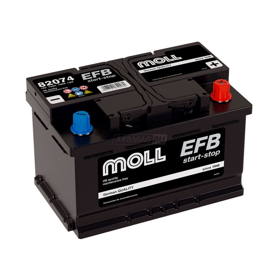 MOLL EFB 74R 780A 276x175x190 MOLL EFB 74R 780A 276x175x190