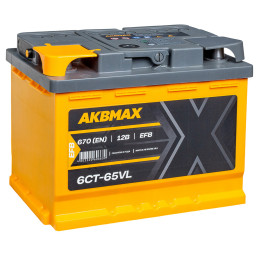 Аккумулятор AKBMAX EFB 65L