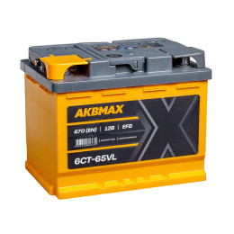

AKBMAX EFB 65L670А Прямая полярность 65 Ач (242x175x190)