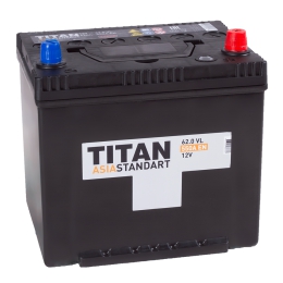 

TITAN ASIA STANDART 62R 520А Обратная полярность 62 Ач (230x171x221)