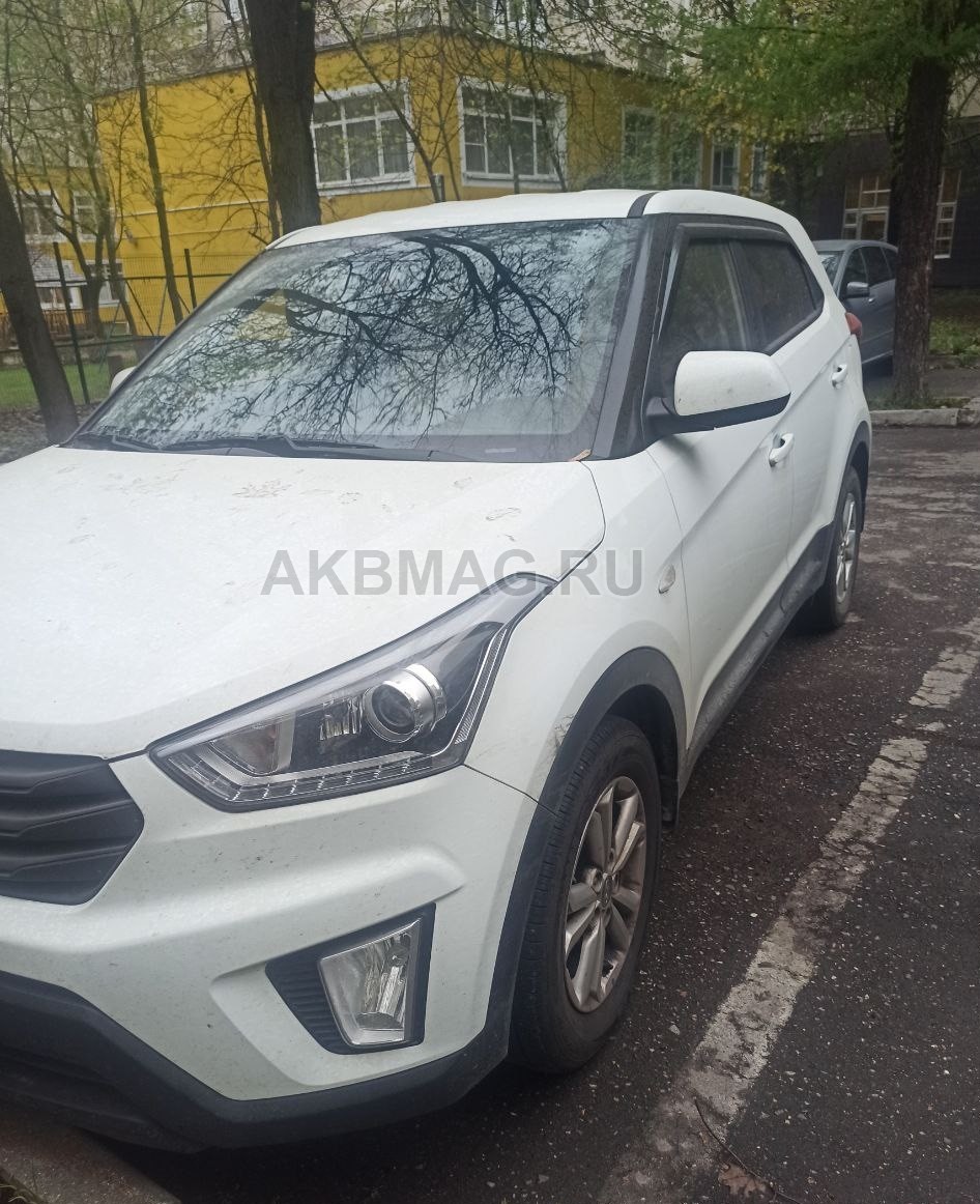 Замена аккумулятора на Hyundai Creta I 2016 - 2020 1.6 121 л.c. в Москве |  AKBMAG