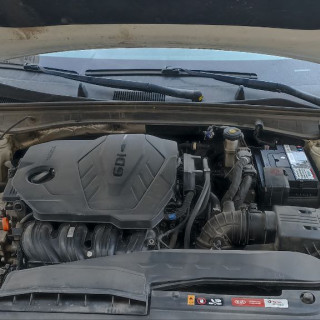 Замена аккумулятора на Kia K5 III 2019 - н.в. 2.0 150 л.c.  Замена аккумулятора на Kia K5 III 2019 - н.в. 2.0 150 л.c.