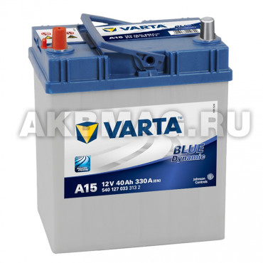 Varta BD(А15) 40 рос. узк.кл.