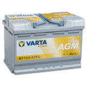 VARTA AGM A7 70R 760A 278x175x190