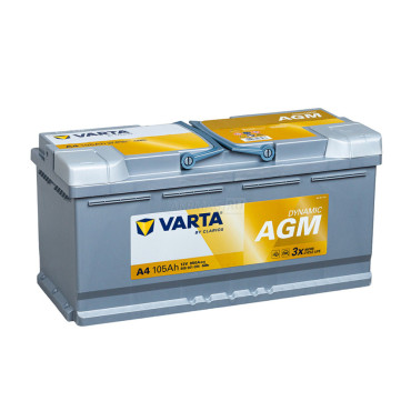 VARTA AGM A4 105R 950A 393x175x190