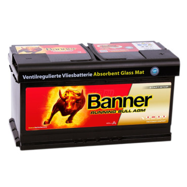 BANNER Running Bull AGM Start-Stop (59201) 92R 850A 354x175x190