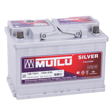 MUTLU ORIGINAL 75L 720A 278x175x190