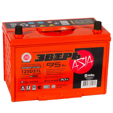ЗВЕРЬ 125D31L (95R 930A 306x173x223)