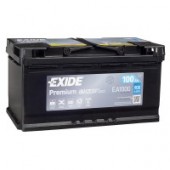 Аккумулятор EXIDE Premium 100R EA1000 100Ач 900А обр. пол.