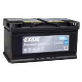 Аккумулятор EXIDE Premium 100R EA1000 100Ач 900А обр. пол.