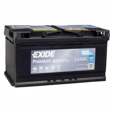 EXIDE Premium 100R EA1000 900A 353х175х190