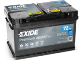 EXIDE Premium 72R EA722 720A 278х175х175 