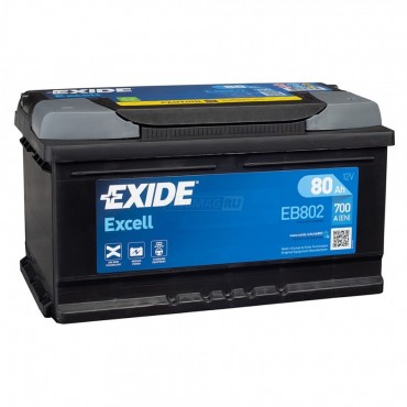 EXIDE Excell 80R EB802 700A 315х175х175