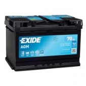 EXIDE Start-Stop AGM 70R EK700