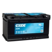 Аккумулятор EXIDE Start-Stop AGM 95R EK950 95Ач 850А обр. пол.
