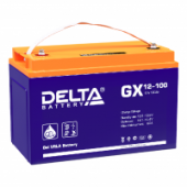 Аккумулятор Delta GX 12-100 100Ач 900А универс. пол.