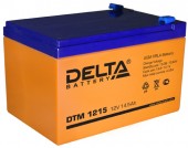 Аккумулятор Delta DTM 1215 15Ач 165А универс. пол.