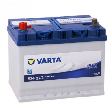 VARTA Blue E24 70L 630A 261x175x220