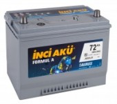 INCI AKU Formul A 72L 600A 264x175x220