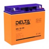 Аккумулятор Delta GEL 12-20 20Ач 0А универс. пол.