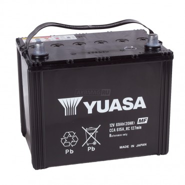 YUASA 85D26L (69R 615A 260x173x225)