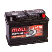 Аккумулятор MOLL AGM Start-Stop 70R
