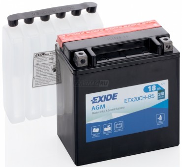 EXIDE ETX20CH-BS