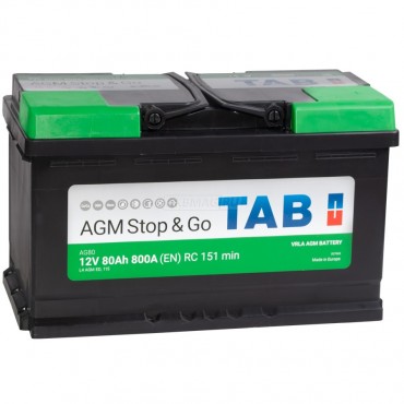 TAB AGM 80R 800A 315x175x190