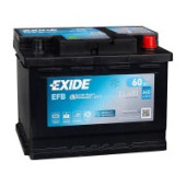 EXIDE Start-Stop EFB 60R EL600 640A 242х175х190