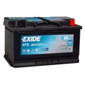 EXIDE Start-Stop EFB 80R EL800 720A 315х175х190