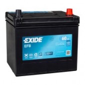 Аккумулятор EXIDE Start-Stop EFB 60R EL604 60Ач 520А обр. пол.