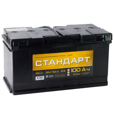 СТАНДАРТ 100L 760A 353x175x190