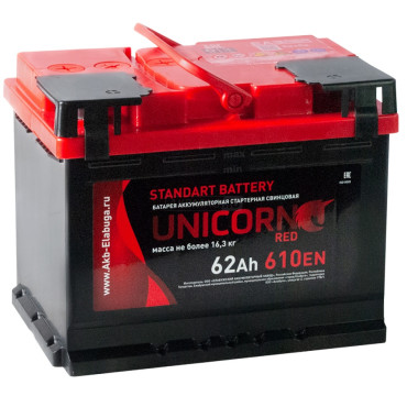UNICORN RED 62L 610A 242x175x190