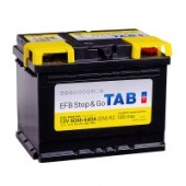 Аккумулятор TAB EFB 60R 60Ач 640А обр. пол.